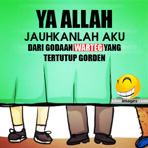 Gambar puasa lucu warteg buka