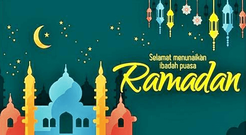 Gambar ucapan selamat menunaikan ibadah puasa